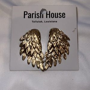 🩷Gold wing earrings